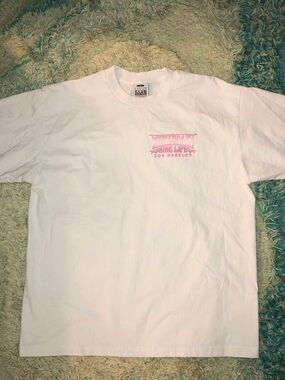 Pro Club Heavyweight West Coast Bike Life LA Graphic T-Shirt Men's XL White
